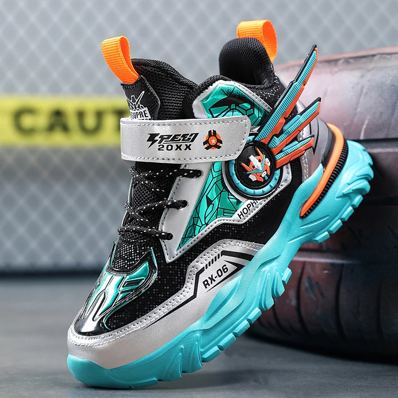 Brand Kids Sneakers Outdoor Running Shoes Boys Girls Comfortable Sport Shoes Autumn Winter Children Gym Shoes Antislip Trainers