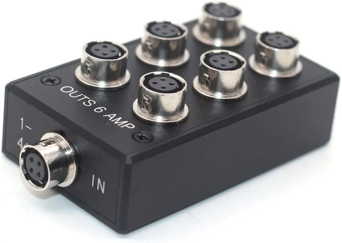 4-контактные выходы питания Hirose 6 AMP для звуковых устройств 688 633 Zoom F8 F4