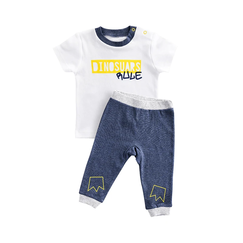 

Детский хлопковый костюм для мальчиков и девочек, футболка с длинным рукавом и длинные штаны, Осень-зима, 2022