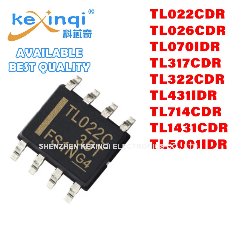 

5 шт., новый оригинальный TL022CDR TL026CDR tl070dr TL317CDR TL322CDR tl431чарм TL714CDR TL1431CDR tl5001чарм SOP8, рабочий усилитель