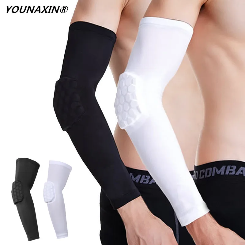 

1Pair Child Basketball Arm Guard Sleeve Brace Elastic Volleyball Boy Baseball Support Girl Elbow Pad Armband Sun Protection Gear