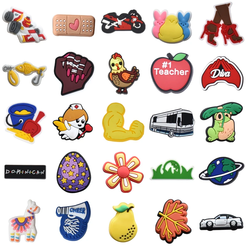 

Новогодние подарки для Crocs, подвески, аксессуары для обуви, булавки, новинка для Croc, очаровательные джинсы, детская летняя обувь, подвески, украшения, дизайнерские женские