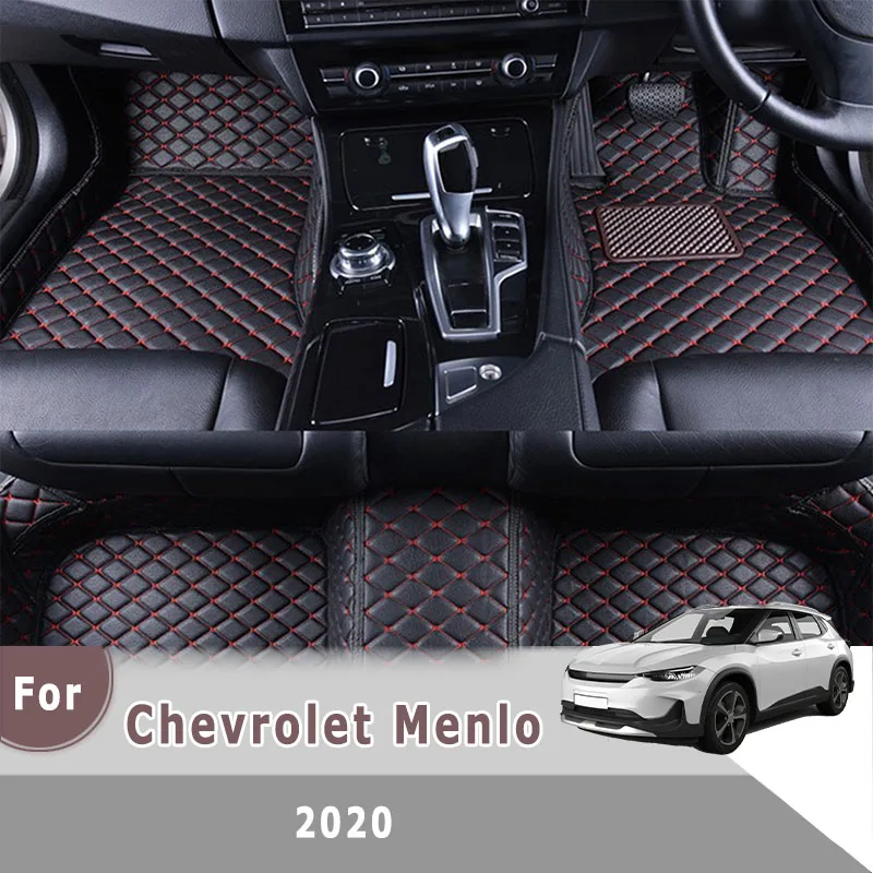 

Кожаные коврики RHD для Chevrolet Menlo 2022 2021 2020, водонепроницаемые автомобильные коврики, пользовательские автомобильные аксессуары для стайлинга...