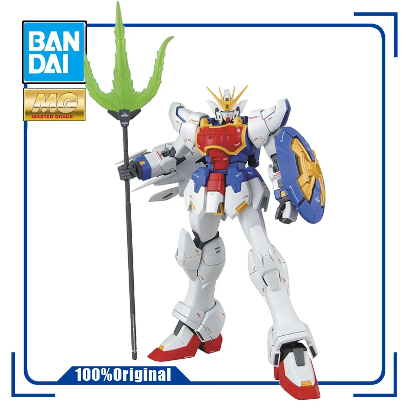 

BANDAI MG 1/100 XXXG-01S Shenlong Gundam, новая Сборная модель в комплекте, фигурки героев аниме, подарки для детей, аниме