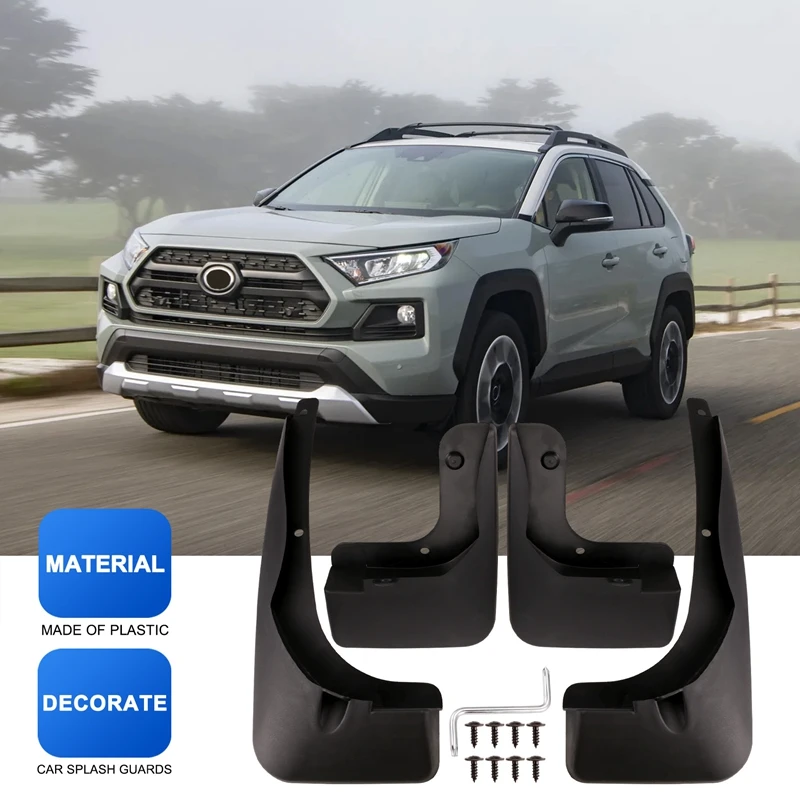 Автомобильное крыло защита от воды мягкая кожа крыла для Toyota RAV4 XA40 2013 2014 2015