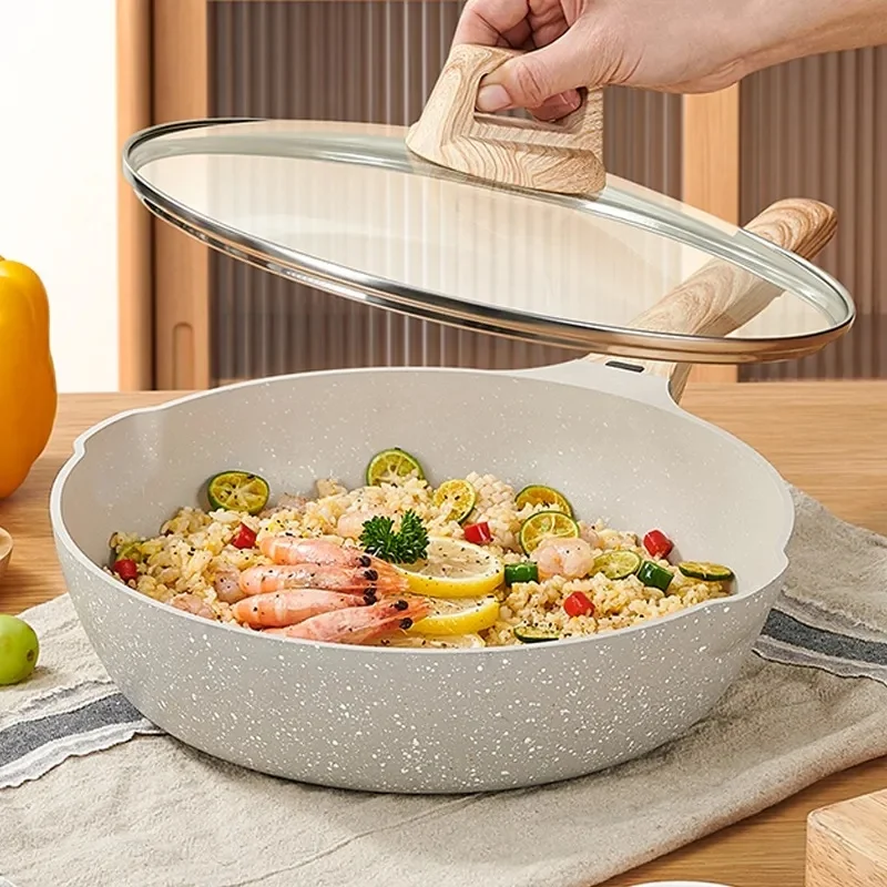 

Сковорода для жарки поддон для сковороды утолщенная антипригарная Кастрюля для супа высококачественное Стейк-Яйцо Сковорода для блинов га...