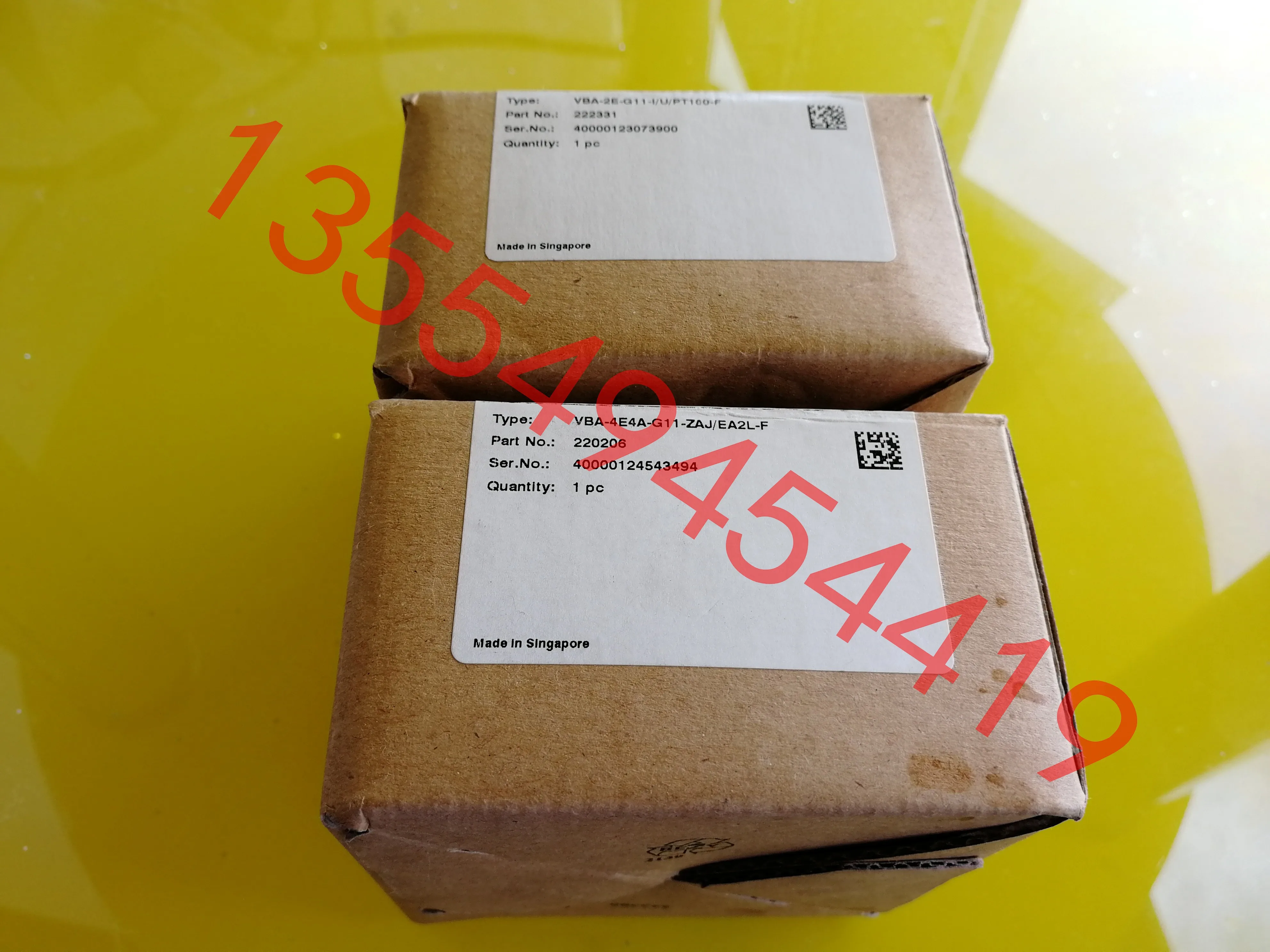 P + F VBA-4E4A-G11-ZAJ/EA2L VBA-2E-G11-I/U/PT100-F