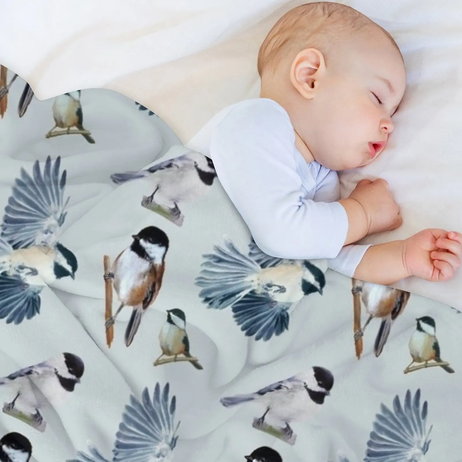 Набор наклеек Chickadee и рисунок (зеркальное) одеяло, тепловое одеяло для малышей, милые одеяла (art.: 3920cd28e96bc) - 3920cd28e96bc