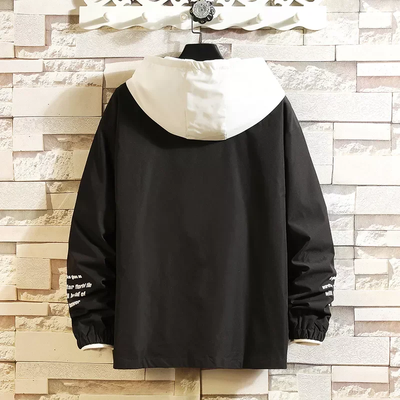 

men's jacket coat 2022 spring casual male jacket hooded windbreaker bomber man coats fashion women jackets