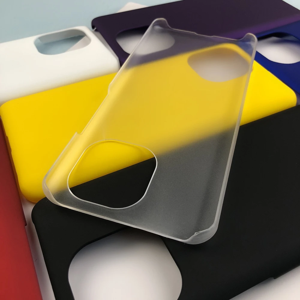 Фото Простой Ультратонкий матовый жесткий чехол для телефона Xiaomi Mi 11 mi11 Lite Ultra 11i 11X Pro 5G NE задняя крышка ПК с защитой от отпечатков пальцев №1