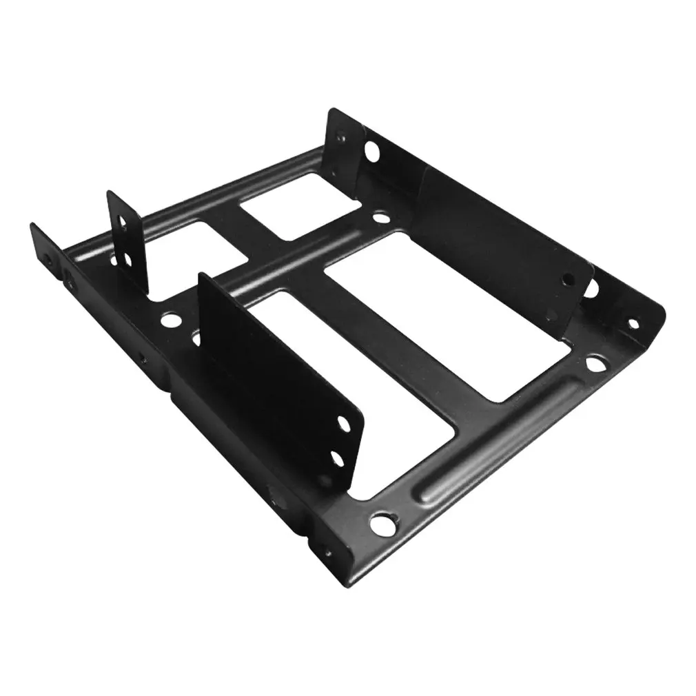 

2.5 To 3.5 Hard Disk Bracket Hard Drive Dual Desktop SSD Mounting Bracket Internal Adapter With Screws for Notebook Laotop