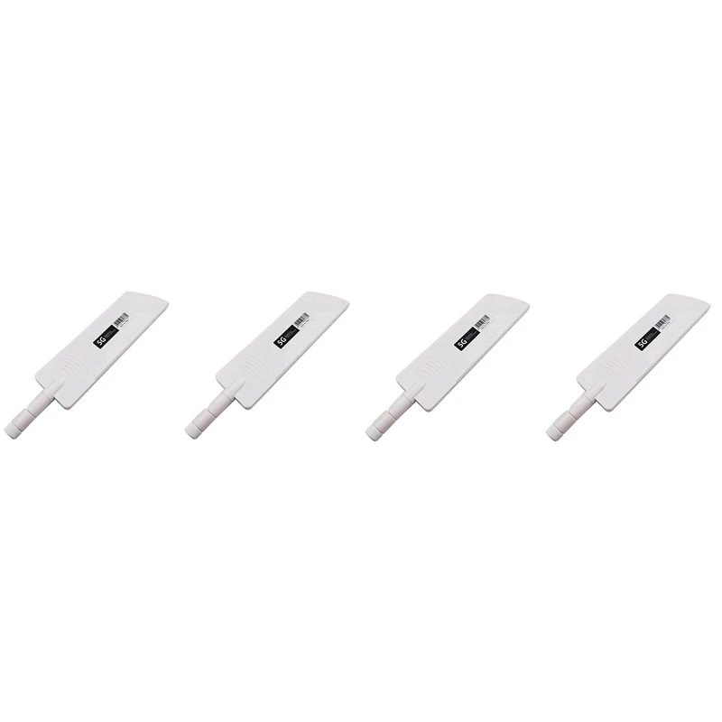 

AYHF-4X 600-6000Mhz Flexible Wireless Router 2G 3G GSM GPRS 4G 5G High Gain 40 Dbi LTE Signal Booster WIFI Antenna White A