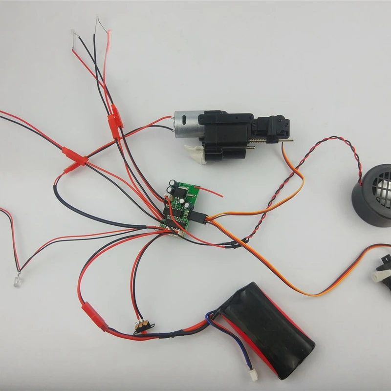 

6X Sound Group System Conversion Wire Cable Upgrade Accessories For WPL D12 B24 B36 C24 MN D90 RC Truck Car Spare Parts