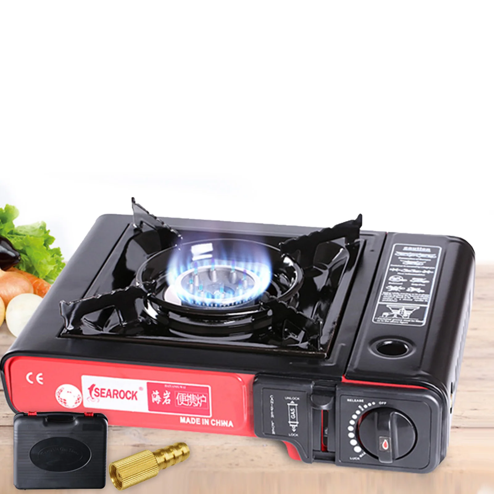 

Cassette Burning Furnace Case Aluminum Burner For Barbecue Cooking Grilling Electric Ignition Tatrane Stoves With Heat