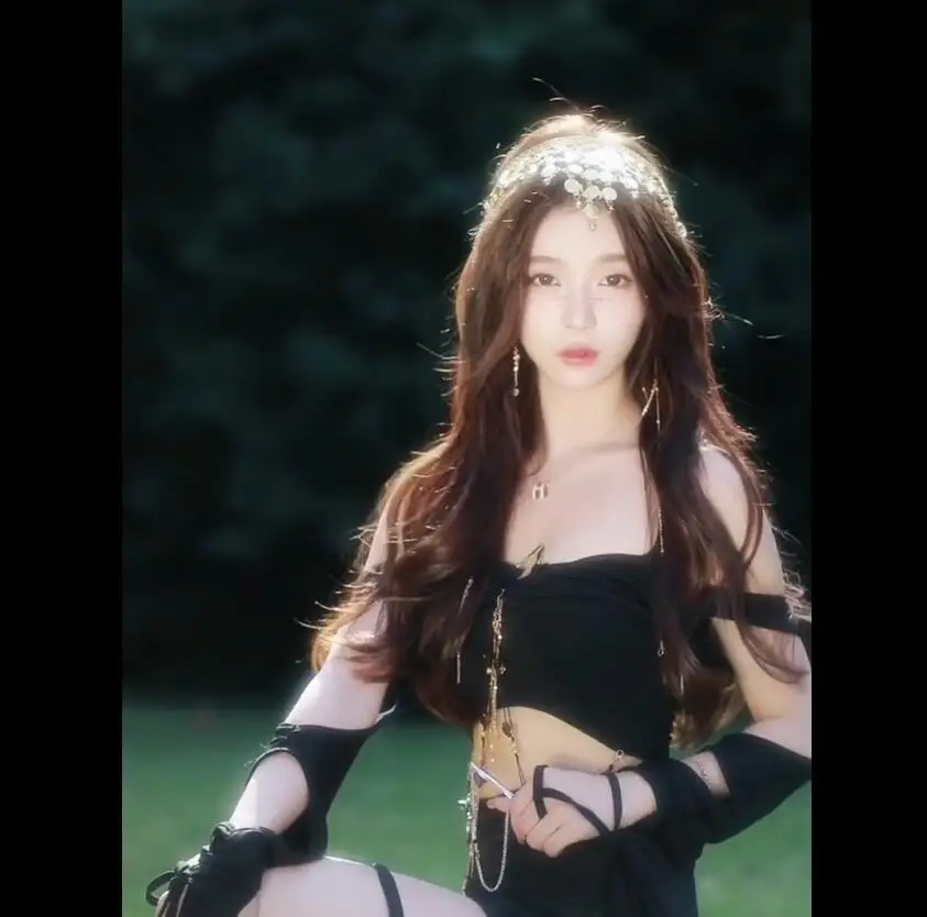 Новинка модная Роскошная монета для живота с блестками Ldealway многослойная