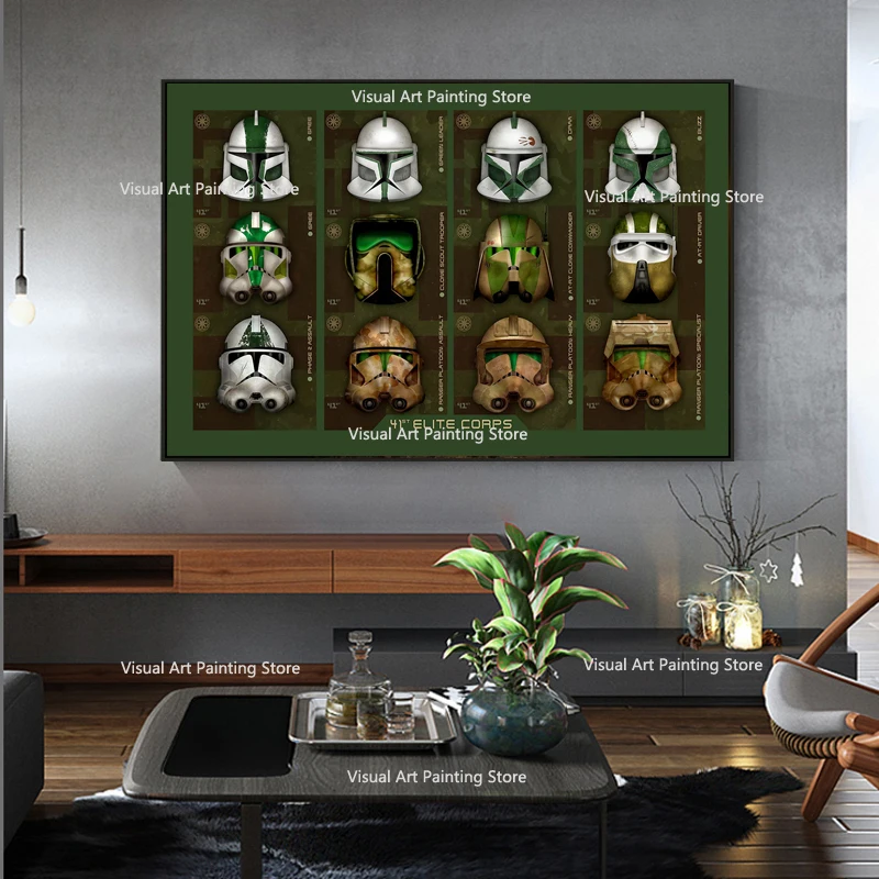 

Star Wars Canvas Prints and Painting Disney Movie Posters Room Decor Pictures for Living Home Decoration Wall Art HD Printed