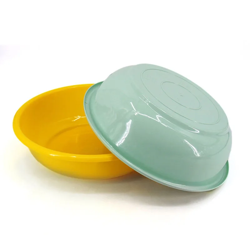 

2PCS High Quality Home Round Plastic Wash Basin Dish Pan Drop Shipping/Wholesale 38CM