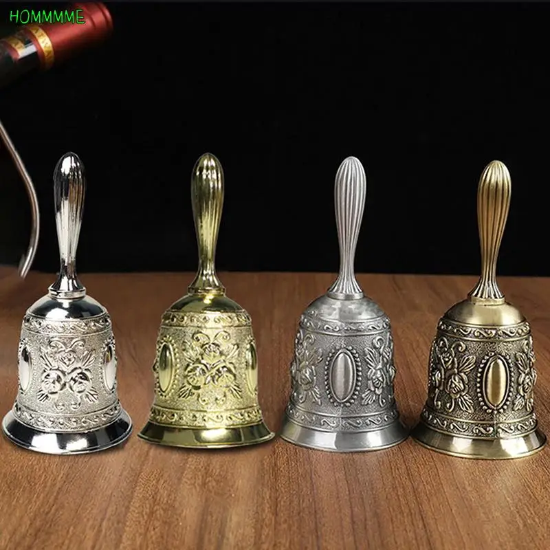 

1 шт., ретро колокольчик ручной работы, декоративный колокольчик ручной работы, колокольчик ручной работы, колокольчик 4 стиля