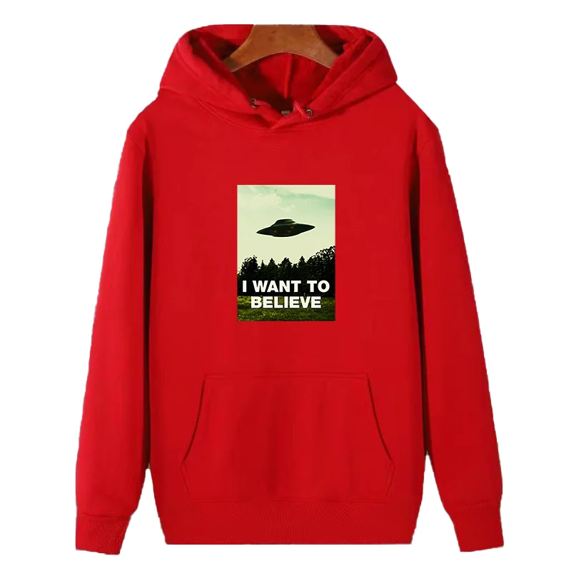 Толстовки с капюшоном I Want To Belive Road Happiness толстый свитер хлопковая флисовая
