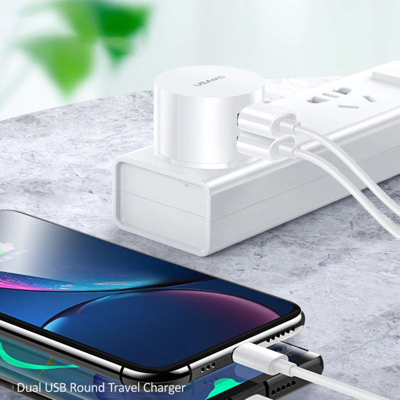 Фото Зарядное устройство с двумя USB-портами, 5 В, 2,1 А №5