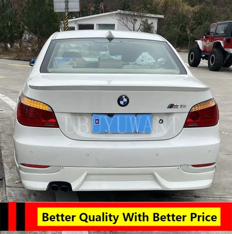 

Задняя Крышка багажника автомобильный спойлер крыло аксессуары для BMW 5 серии 520 525 528 535 2008 2009 2010 Высокое качество ABS пластик