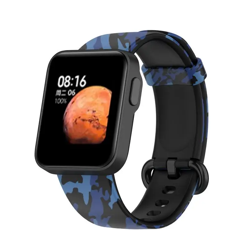

For Mi Band Watch 2 Lite Redmi Watch 2 Smart Wrist Strap Replacement Durable Waterproof Sweat Resistant Smartwatch Accessories