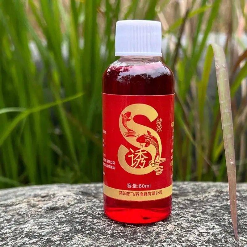 60 мл жидкий концентрат приманка для рыбы аттрактант усилитель карпа