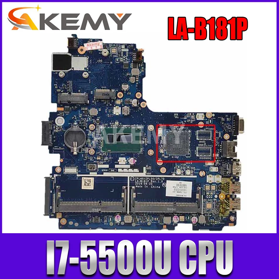 

For HP 450 G2 Laptop Motherboard 799553-001 799553-601 With I7-5500U CPU LA-B181P Rev 1.0 100% Tested