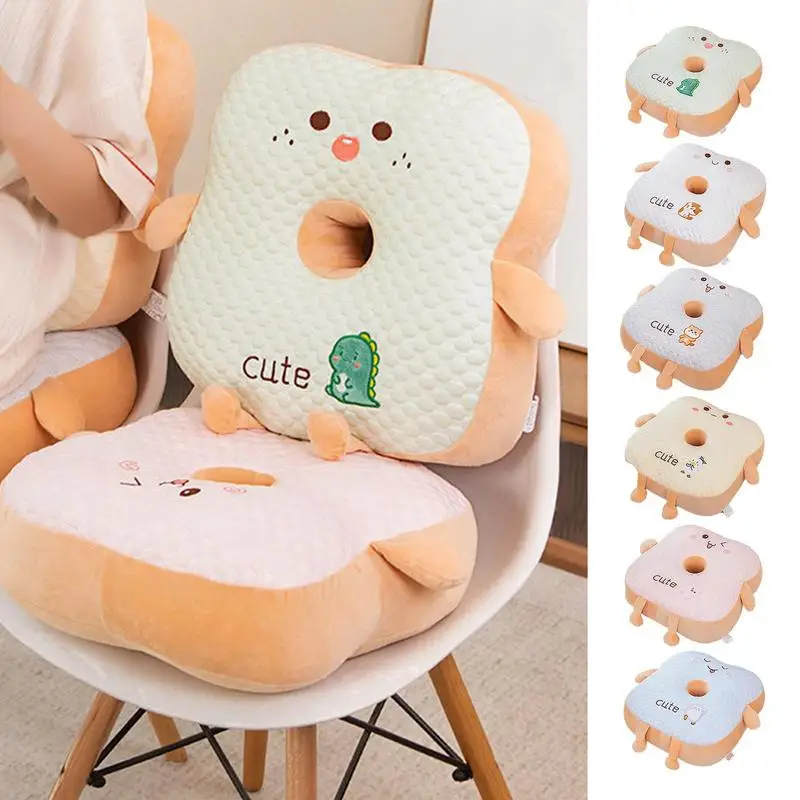 

Toast Pillow Toast Bread Pillow Kawai Plush Toy Plush Cushion Gift Home Decor Comfortable Petal Cushion Cute Simulation Baguete