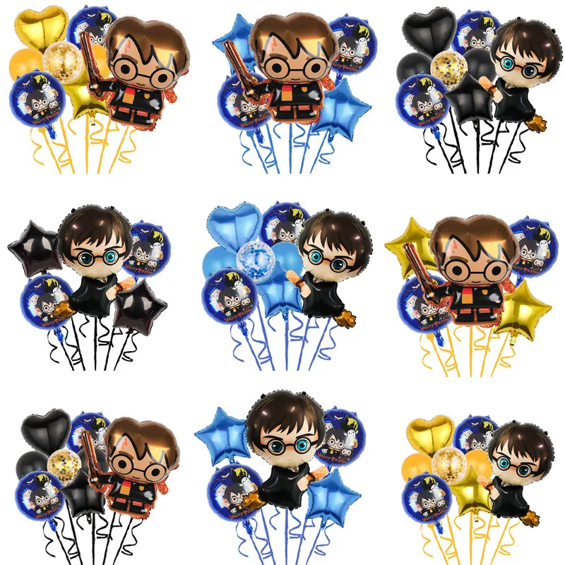 

Harry Potter Balloons Set Magic Party Toys Latex Balloon Children Christmas Birthday Party Decoration Kid Gift