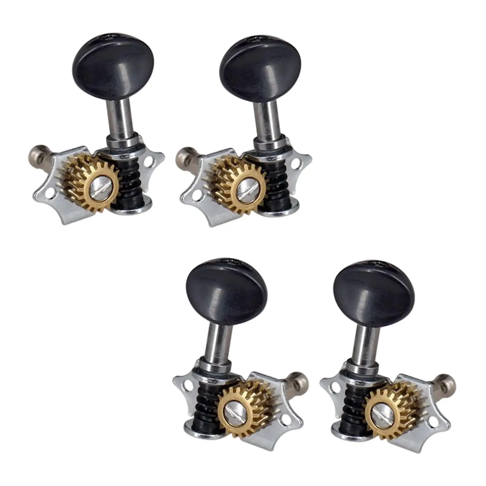 

4Pcs Professional Ukulele Tuning Pegs Small Machine Heads 2R2L