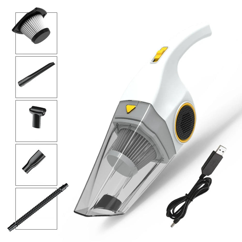 

Wireless Wired High Power Car Handheld Vacuum Cleaner Portable Powerful Suction Smart Interior Accessories For Car Cleaning