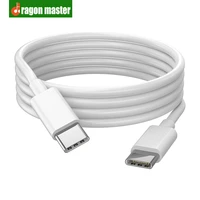 dragon master 60w fast charge data cable type c to type c cable for huawei xiaomi hp laptop ipad charger usb c cable