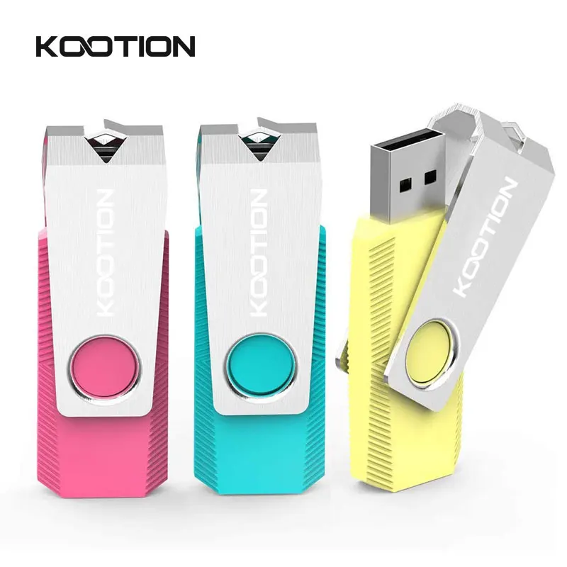 

KOOTION U666 Pen Drive USB 2.0 3.0 360°Rotate High Speed Flash Drives Memory Stick 1GB 8GB 16GB 32GB 64GB 128GB Pendrive Udisk