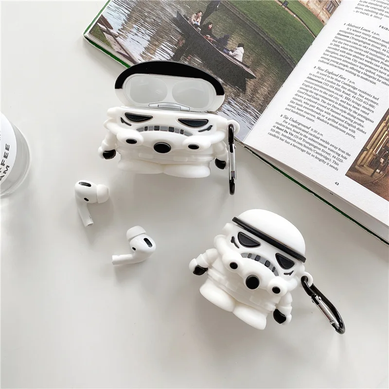 Горячая Распродажа 3D мультфильм Дарт Вейдер Штурмовик Дизайн наушников чехол с