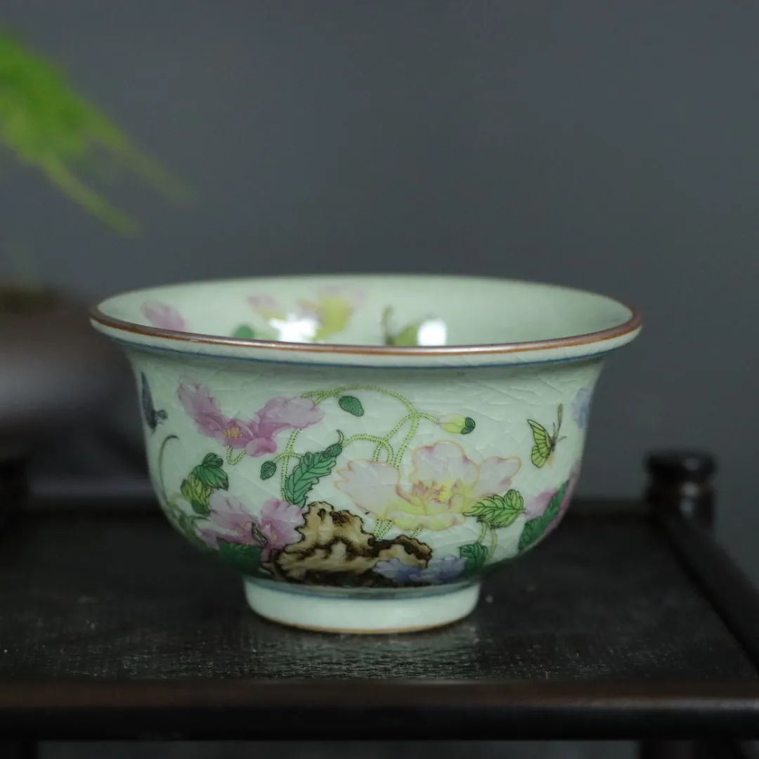 Чайный сервиз чашка Цзиндэчжэнь пастельная бутылка под - Цена: 6465