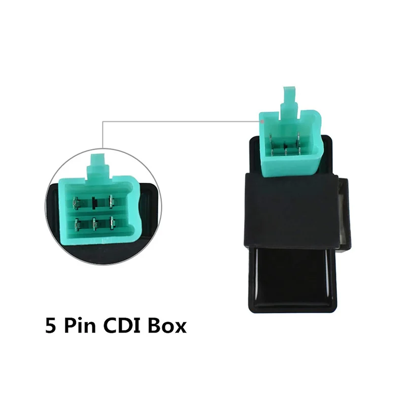 Фото 4-тактный жгут проводов катушки зажигания для мотоцикла Magnetos Stator CDI Box для 50cc 70cc 110cc 125cc Dirt Bike Pit Bike Motorized №5