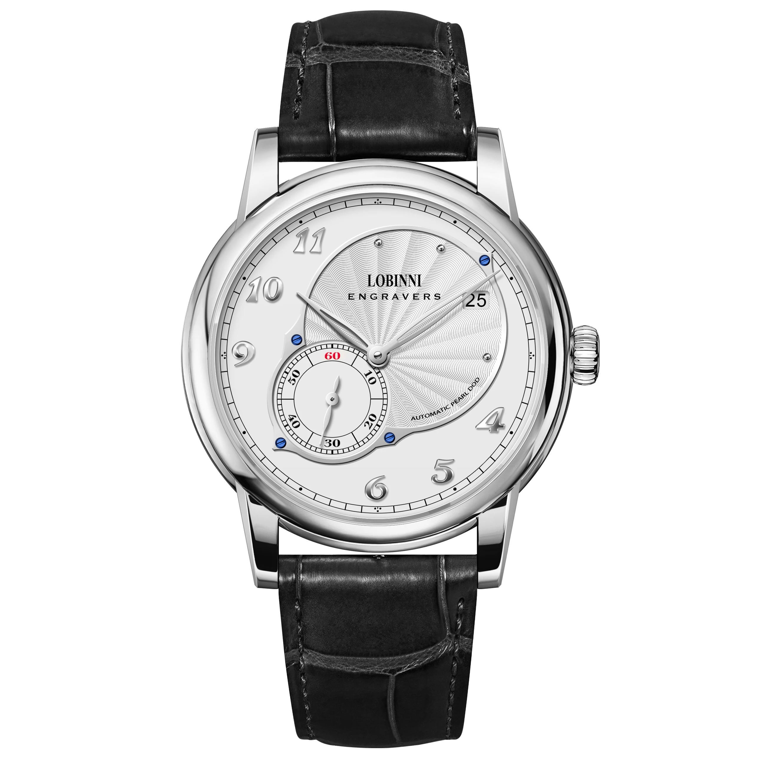 Lobinni мужские автоматические часы 40 мм винтажные механические ...