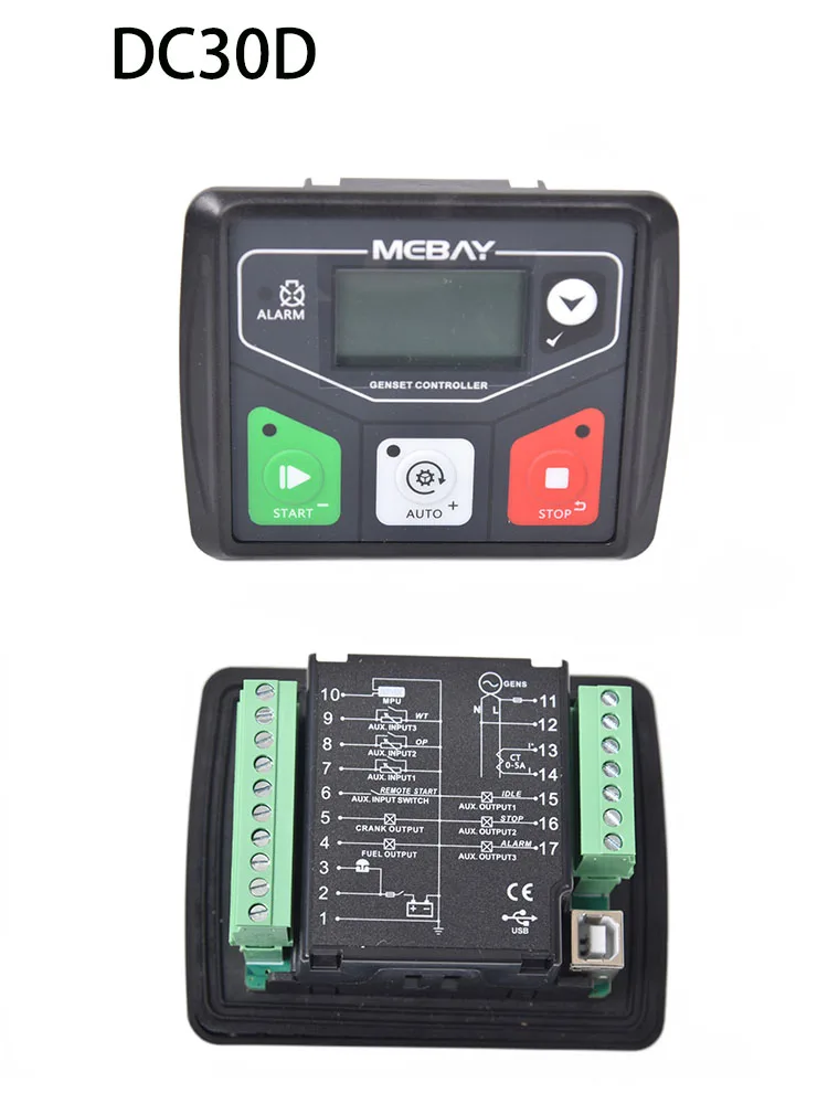 Комплект управления генератором xeon Mebay DC30D небольшой контроллер для дизельного