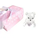 56 шт. на выбор, Хрустальный мишка тедди, фигурки с розовым сердцем, подарок для новорожденных на крестины, подарок для будущей мамы девочки, сувениры, Прямая поставка