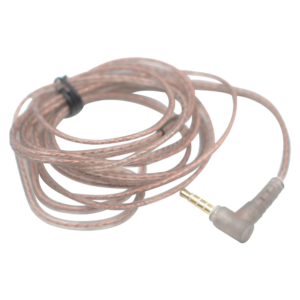 

Медный скрученный кабель для наушников KZ/CCA ZST ZSR ZSN PRO высокой чистоты, разъем 3,5 мм 0,75 мм, бескислородная медь для ZS3 ZS4