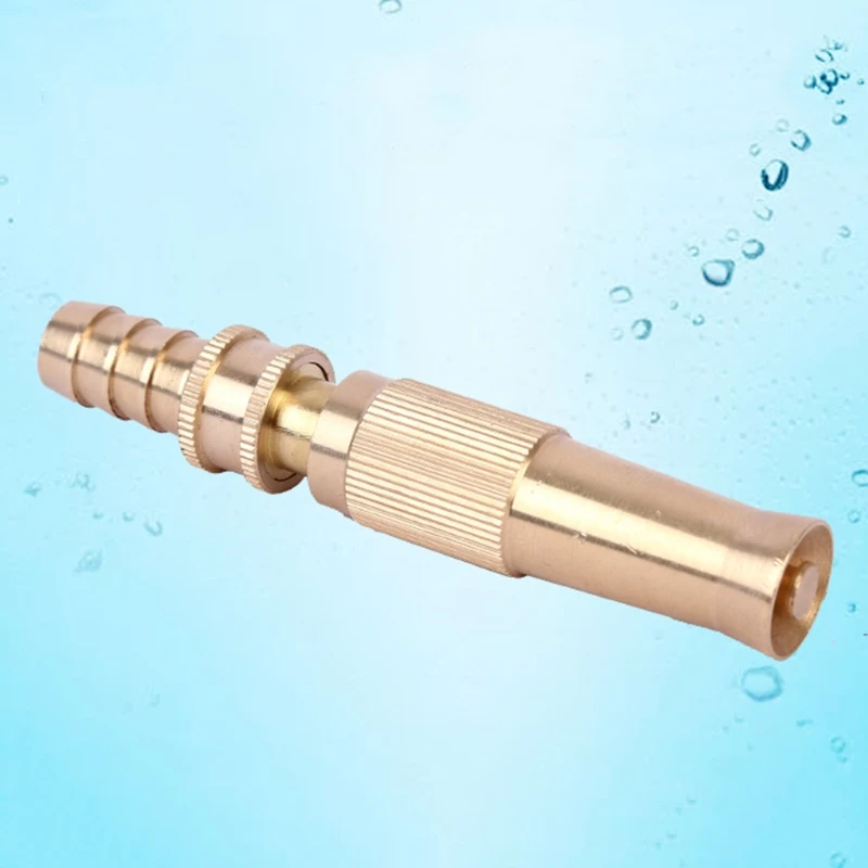 Регулируемый садовый латунный распылитель сопло для водяного шланга автомойки