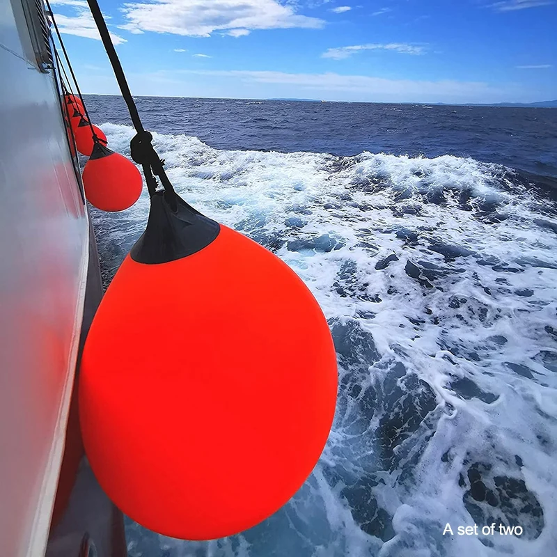 2 шт. швартовочный буй крылья для лодки шар круглый якорный док-бампер надувной