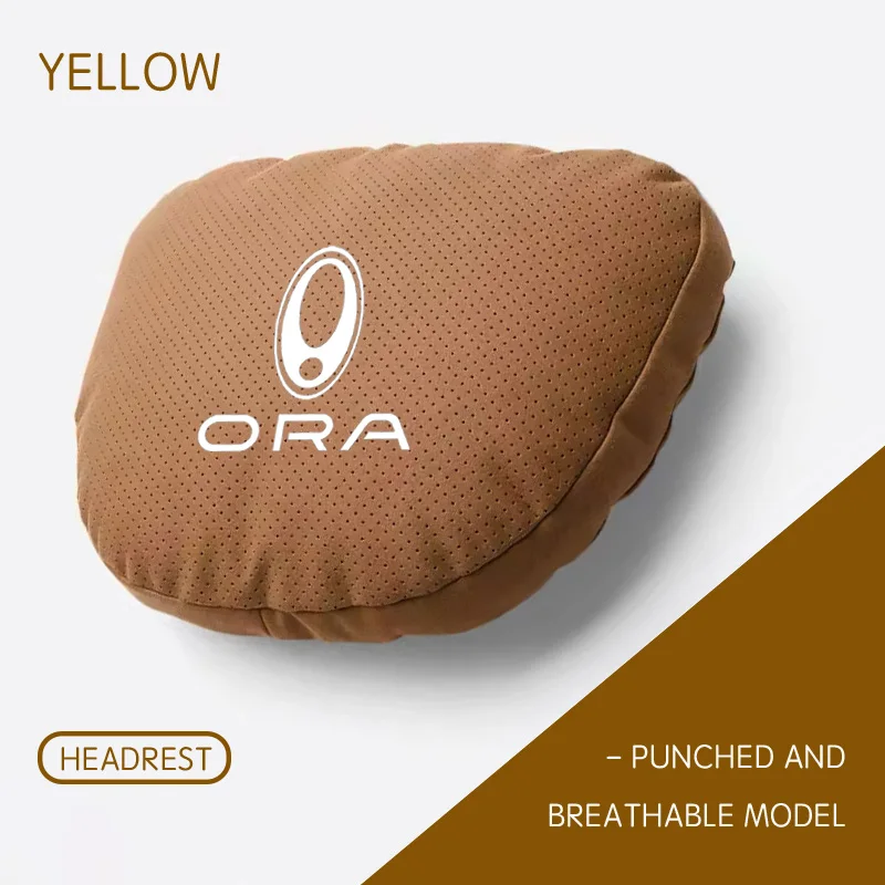 Для GWM ORA 03 GT Good Cat Funky Cat Lightning Cat Ballet Cat 07, аксессуары, автомобильный подголовник для шеи, подушка для сиденья, защита поясничного отдела позвоночника