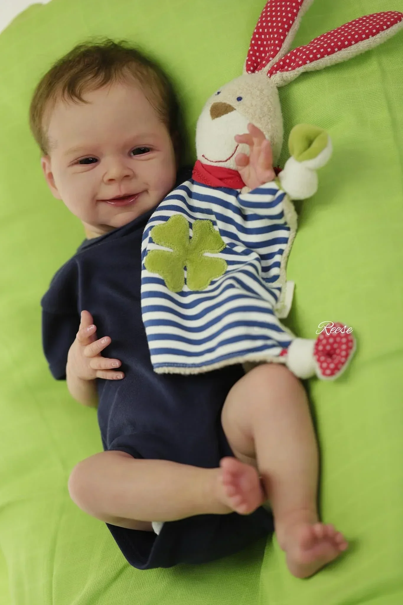 Кукла реборн Себастьян уже окрашенная 48 см