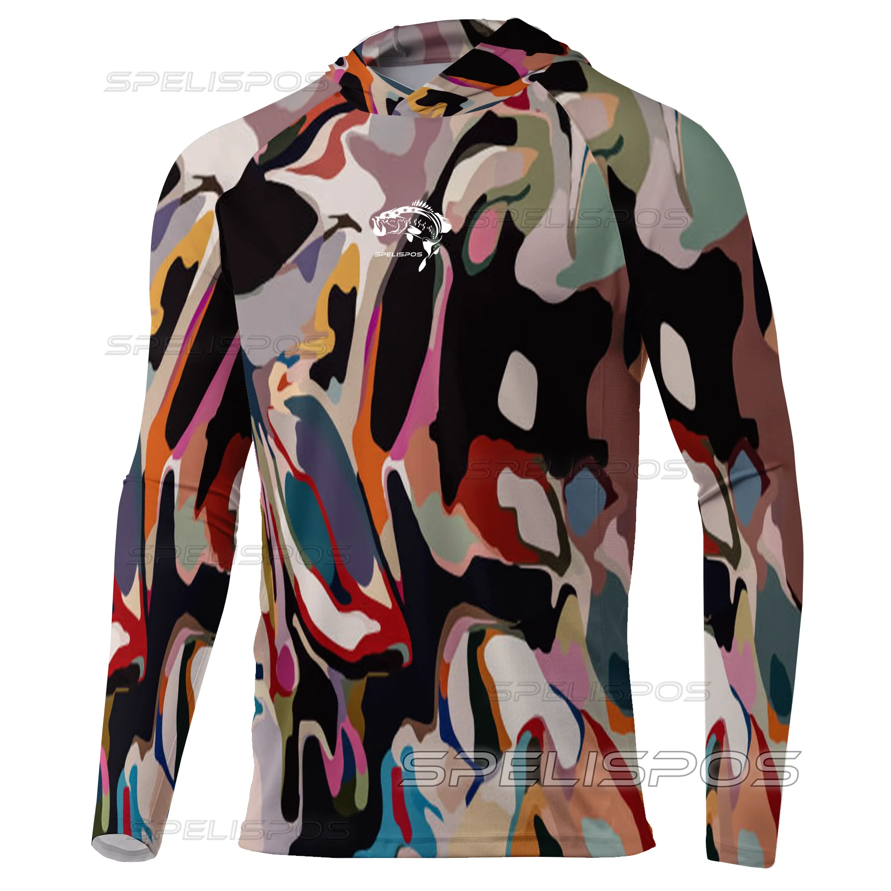 Топы Одежда для пляжного снаряжения Толстовки Рубашки рыбалки UPF 50+ Анти-УФ Яхта