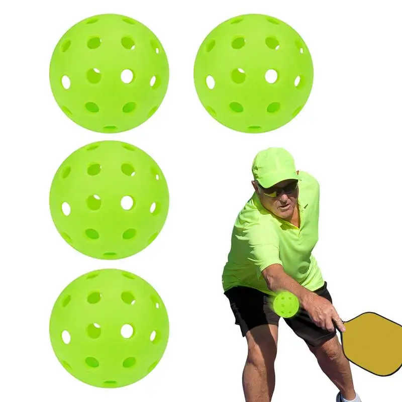 

Franklin Pickleball 4pcs Outdoor Balls Golf Ball Rotational Molding Technology Suitable For Professional Beginner And Advanced