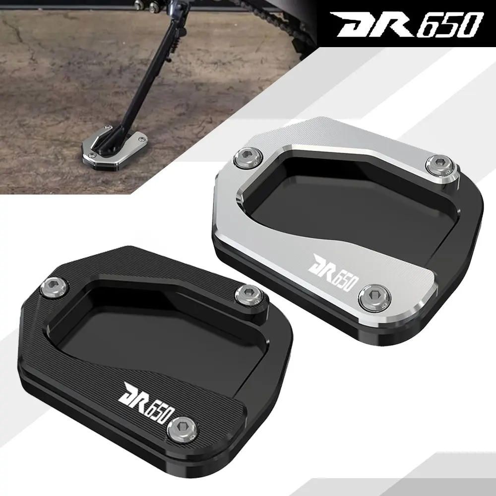 

FOR SUZUKI DR650 DR 650 S SE 1996-2023 2022 2021 2020 Motorcycle Side Stand Enlarger Sled Sidestand Kickstand Foot Pads Support