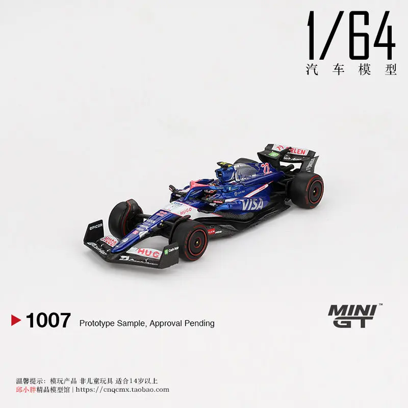 Фото MINIGT 1:64 # 1006 # 1007 Red Bull RB VCARB 01 # 3 # Модель автомобиля F1 Бахрейн 2024 года, литая под давлением, коллекционная, миниатюрная, игрушка, подарок для хобби №5