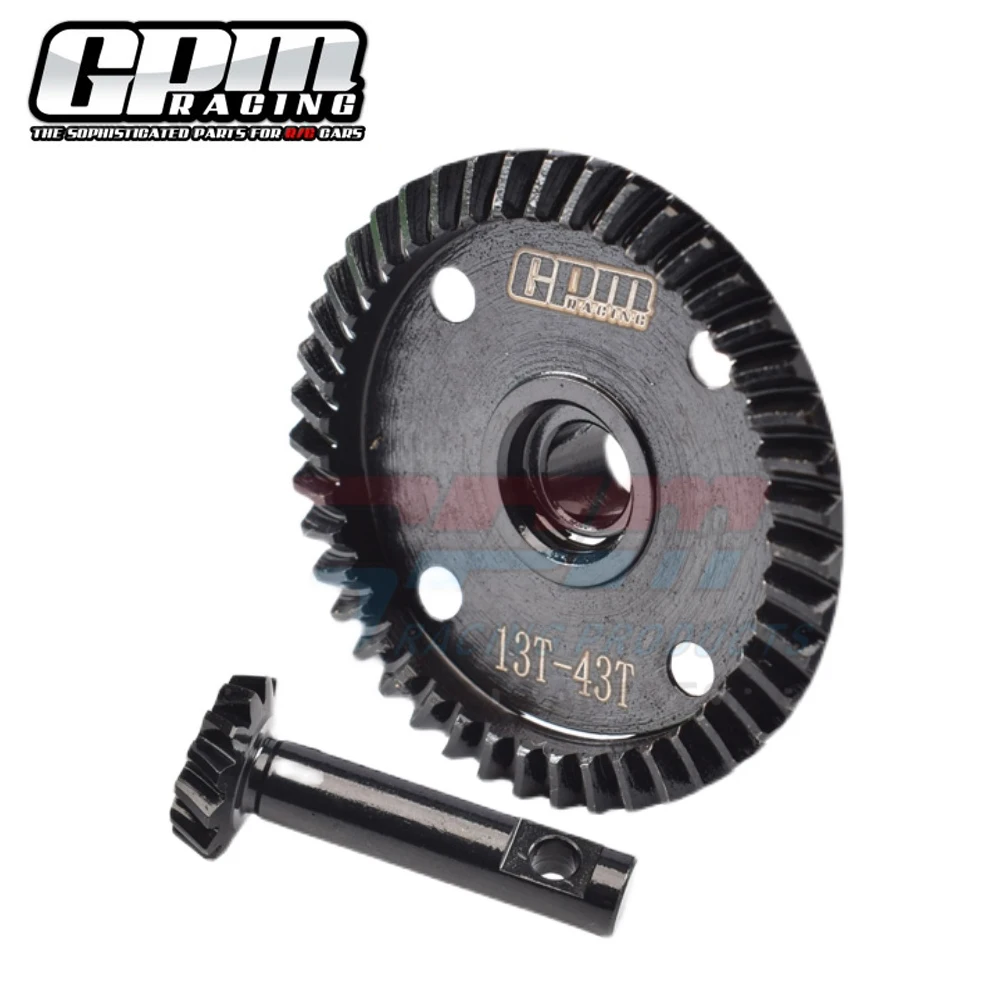 GPM LOSI 1/8 LMT 4WD, Металлический Монстр-Трак, передняя и задняя 43T дифференциальная Шестерня + 13T диффузная шестерня, LOS242040, LOS242042